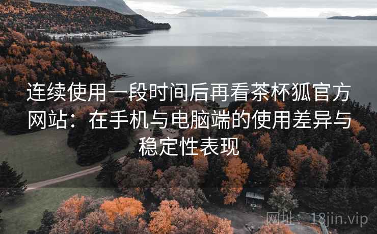 连续使用一段时间后再看茶杯狐官方网站：在手机与电脑端的使用差异与稳定性表现